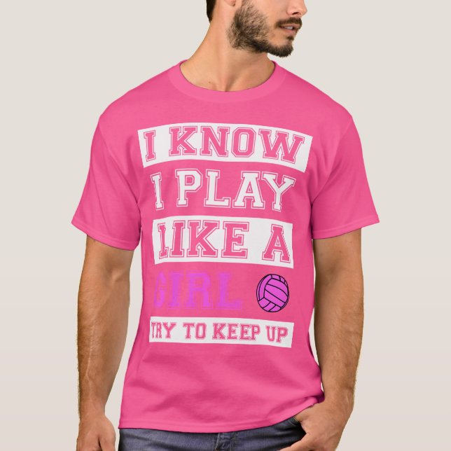 T-shirt Volley-ball féminin (Devant)