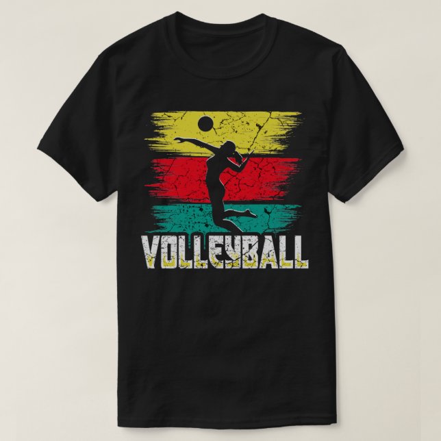 T-shirt Volley-ball féminin (Design devant)