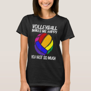 T-shirt Volley-ball Homme Femmes Volleyball Sport Joueur