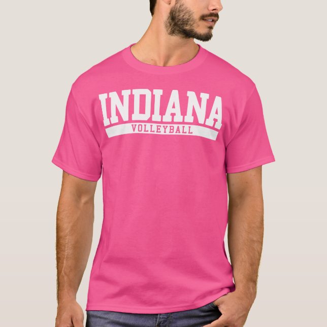 T-shirt Volley-ball Indiana (Devant)
