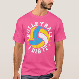 T-shirt Volley-ball Je Le Creuse