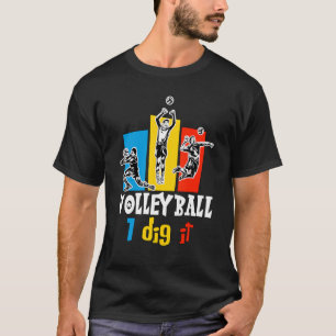 T-shirt Volley-ball Je Le Creuse 2