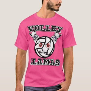 T-shirt Volley-ball Llamas