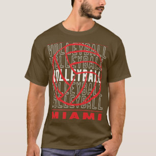 T-shirt Volley-ball Miami Ohio