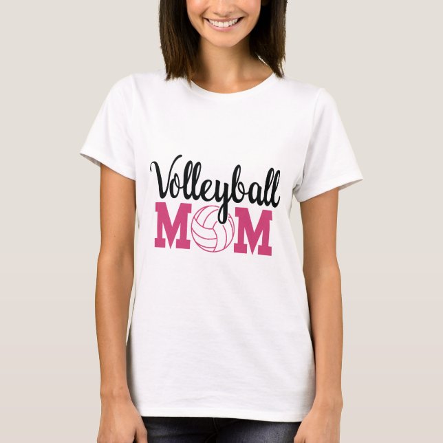 T-shirt Volley Ball Mom (Devant)