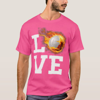 T-shirt Volley-Ball Pour Femmes Volleyball Pour