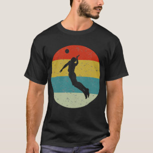 T-shirt volley-ball rétro