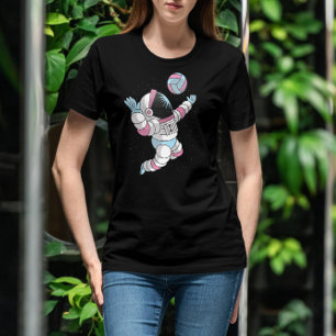 T-shirt Volley-ball spatial astronaute