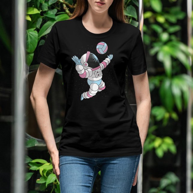T-shirt Volley-ball spatial astronaute (Créateur téléchargé)