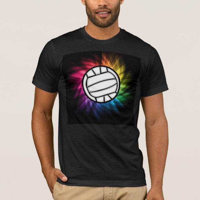 T-shirt Volley-ball; spectre (Devant)