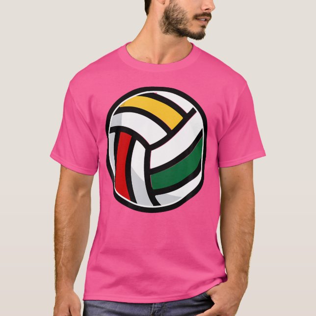 T-shirt Volley-ball Sport Vball (Devant)