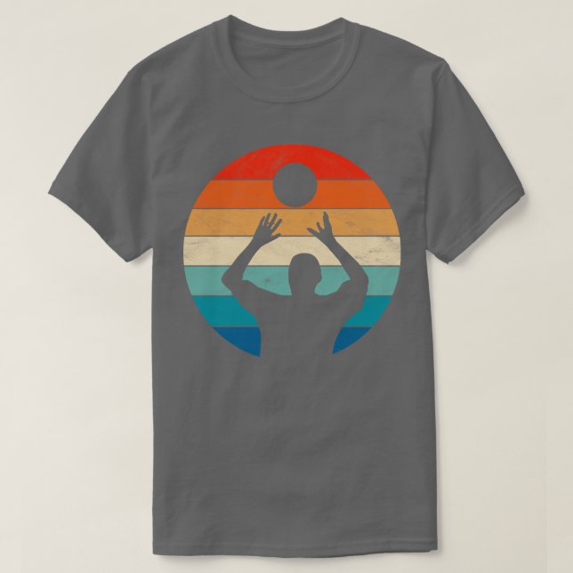 T-shirt Volley-ball vintage (Design devant)