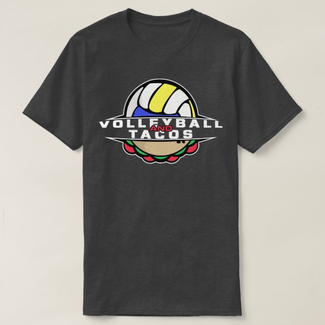 T-shirt Volley Et Tacos (Design devant)