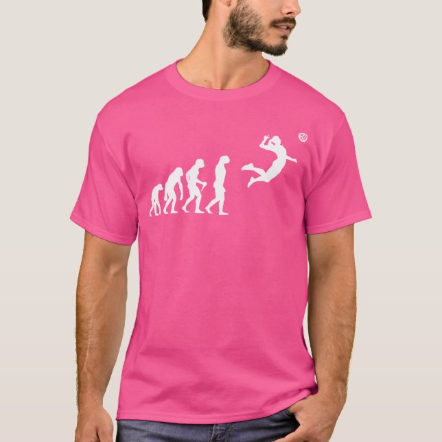 T-shirt Volley Evolution, Volley-Ball Féminin (Devant)