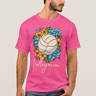 T-shirt Volley-Mom Pour Le Lecteur De Sports De Plage Et V