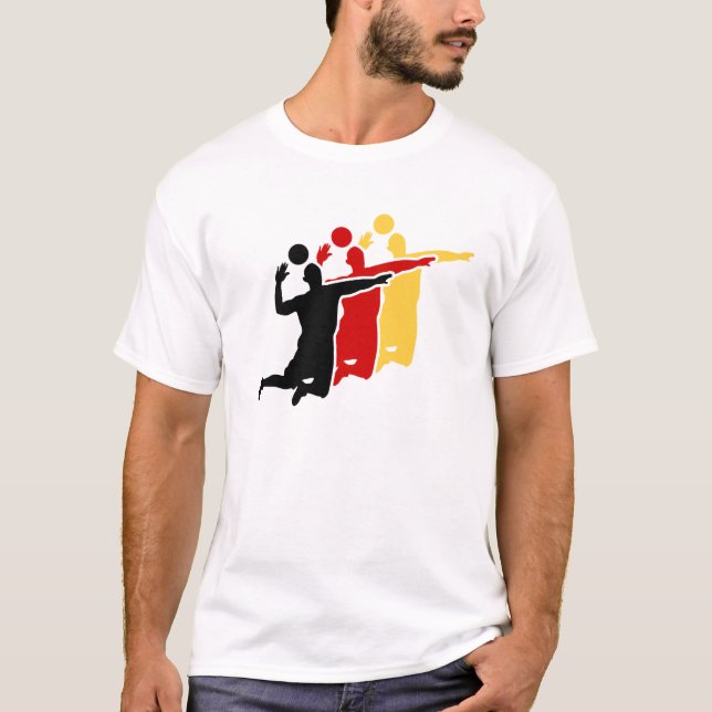 T-shirt volleyball (Devant)