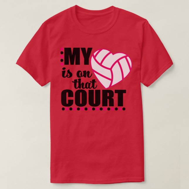 T-shirt Volleyball (Design devant)