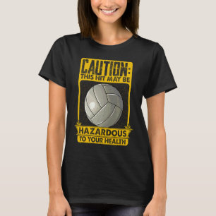 T-shirt Volleyball avec citations sports féminins
