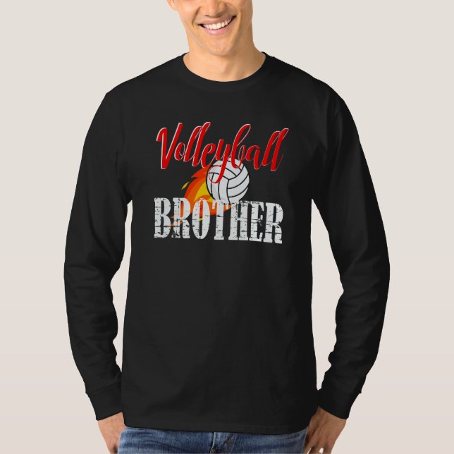 T-shirt Volleyball Brother Volleyball (Devant)