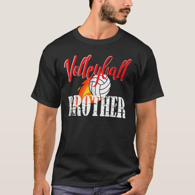 T-shirt Volleyball Brother Volleyball   (Devant)