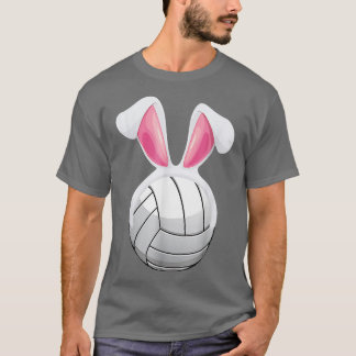 T-shirt Volleyball Bunny Oeuf de Pâques Drôle Garçons de l