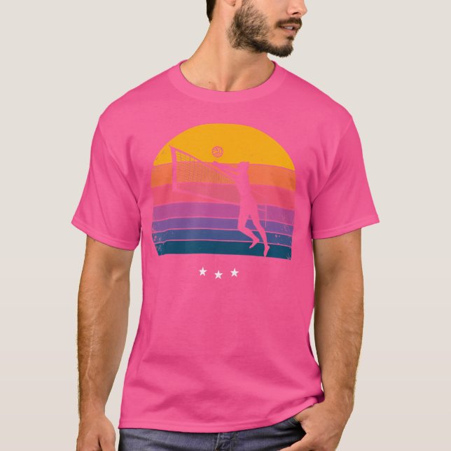 T-shirt Volleyball de plage (Devant)