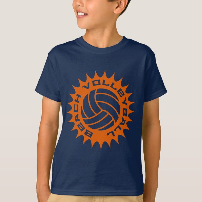 T-shirt Volleyball de plage (Devant)