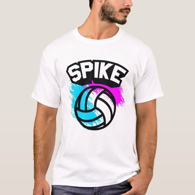 T-shirt Volleyball de transitoire (Devant)