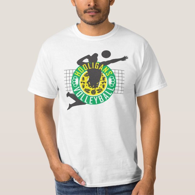 T-shirt Volleyball de voyous (Devant)