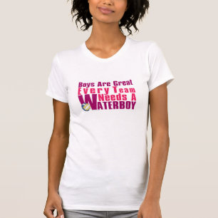 T-shirt Volleyball de Waterboy dans le rose