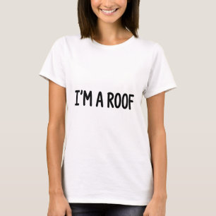 T-shirt Volleyball Drôle Mensonge Blanc Je Suis Un Toit