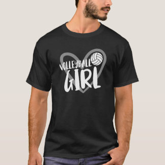 T-shirt Volleyball Girl Heart 1