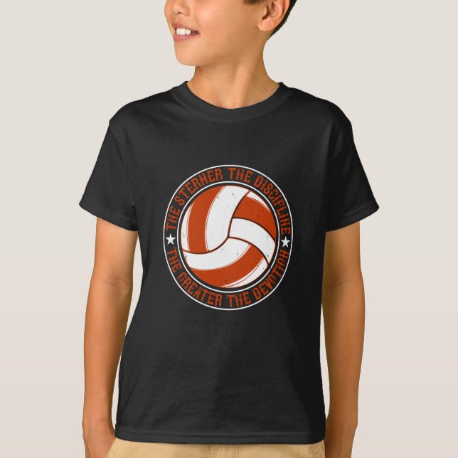 T-shirt Volleyball - Le Stérner La Discipline (Devant)