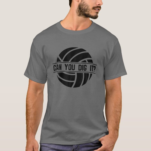 T-shirt Volleyball Libero Funny Team Player Entraîneur (Devant)