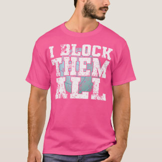 T-shirt Volleyball Libero Jersey Pour Les Hommes Les Bloqu
