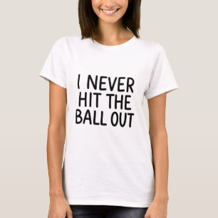 T-shirt Volleyball Mensonge Blanc Jamais Hors Limite