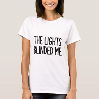 T-shirt Volleyball Mensonge Blanc Les Lumières M'ont Éblou