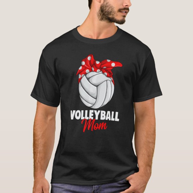 T-shirt Volleyball Mom Women   (Devant)