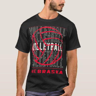 T-shirt Volleyball Nebraska