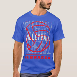 T-shirt Volleyball Nebraska