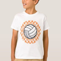 Volleyball ; Orange et Blanc Chevron