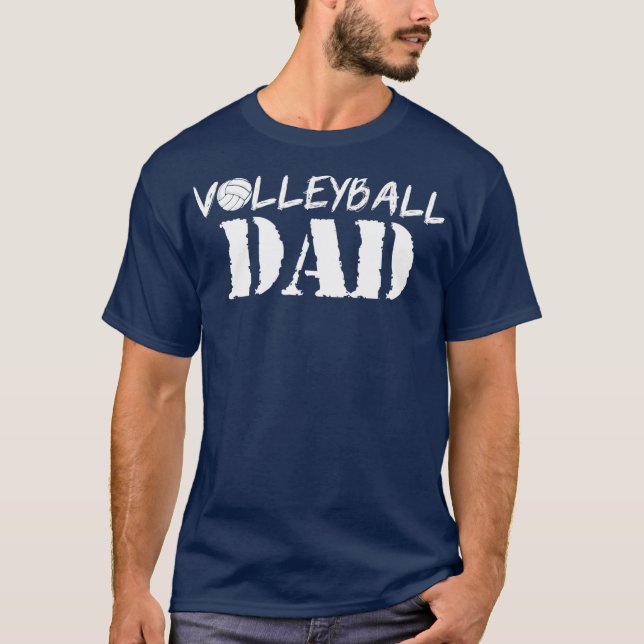 T-shirt Volleyball Papa Fête des pères Outfit Pour Papa Pa (Devant)
