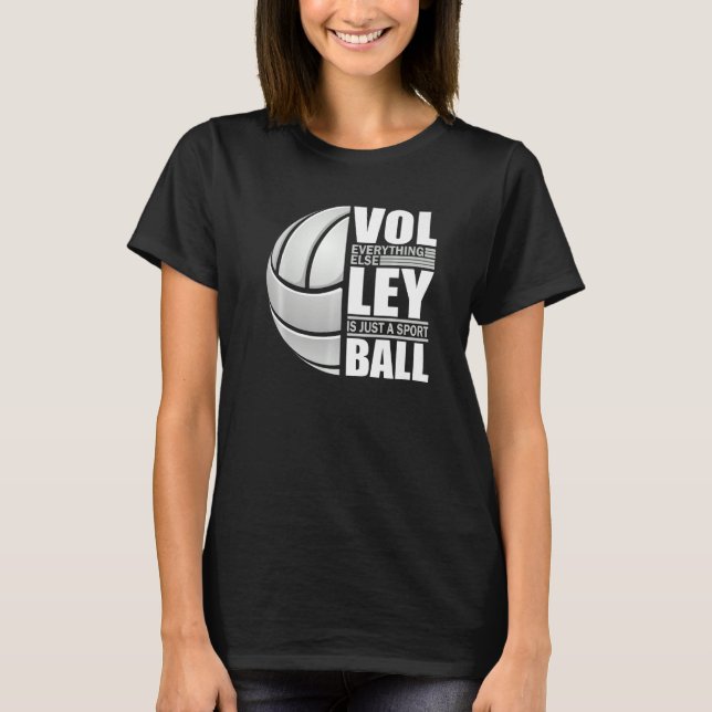 T-shirt Volleyball Players Volleyball Team Graphic Sports  (Devant)