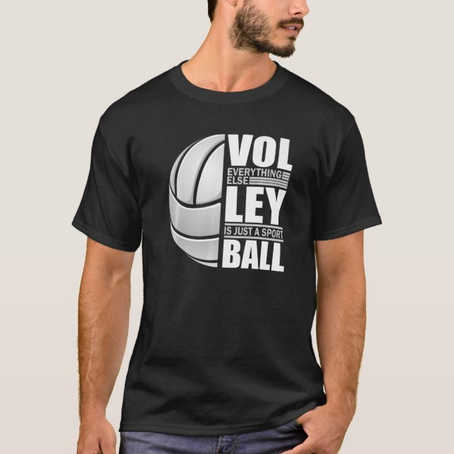 T-shirt Volleyball Players Volleyball Team Graphic Sports  (Devant)