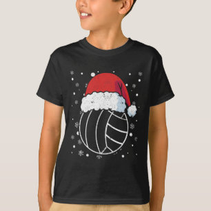 T-shirt Volleyball Santa Claus Casquette Sports Noël Pjs X