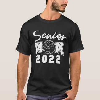T-shirt Volleyball Senior Mom 2022 Mom Back To School 2021