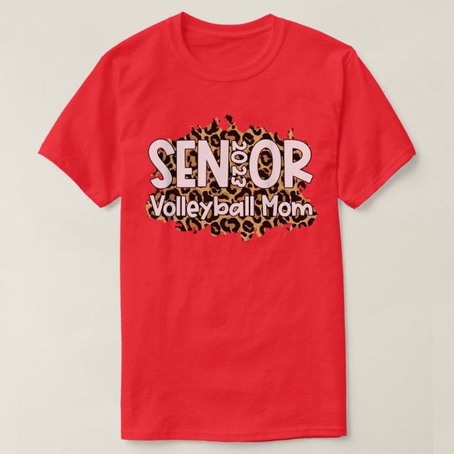 T-shirt Volleyball Senior Mom 2023 Volleyball Mom Graduati (Design devant)