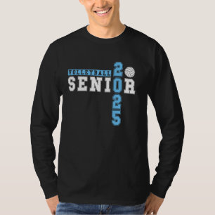 T-shirt Volleyball Senior Night Volleyball Senior 2025 Gra