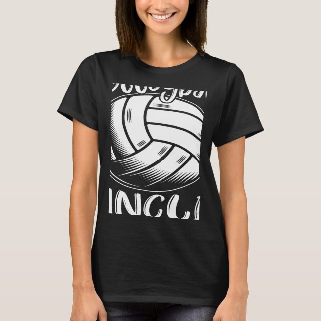 T-shirt Volleyball Uncle For Family Matching Players Team  (Devant)
