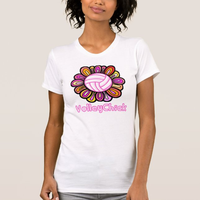 T-shirt VolleyChick super (Devant)